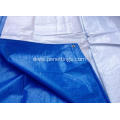 Blue White Waterproof PP PE tarpaulin
